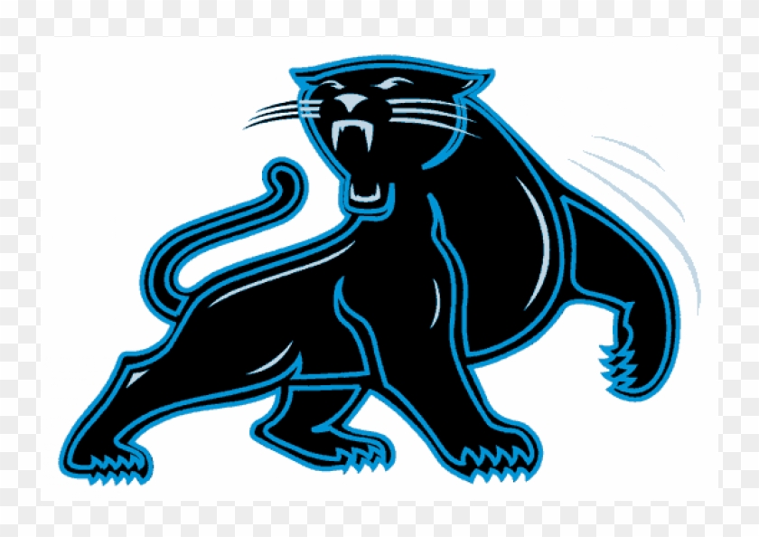 Carolina Panthers Iron On Stickers And Peel-off Decals - Leduc Junior High School Clipart #5510702