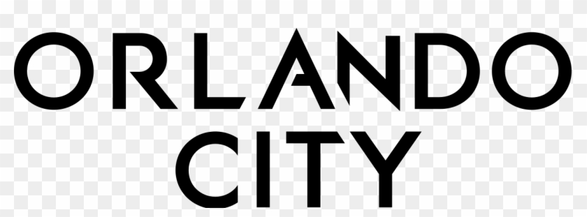 Orlando City Sc Wordmark Black Clipart #5510705