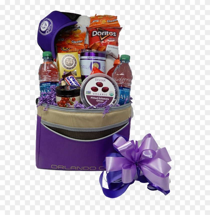 Orlando City Soccer Team-gift Basket - Mishloach Manot Clipart #5510993