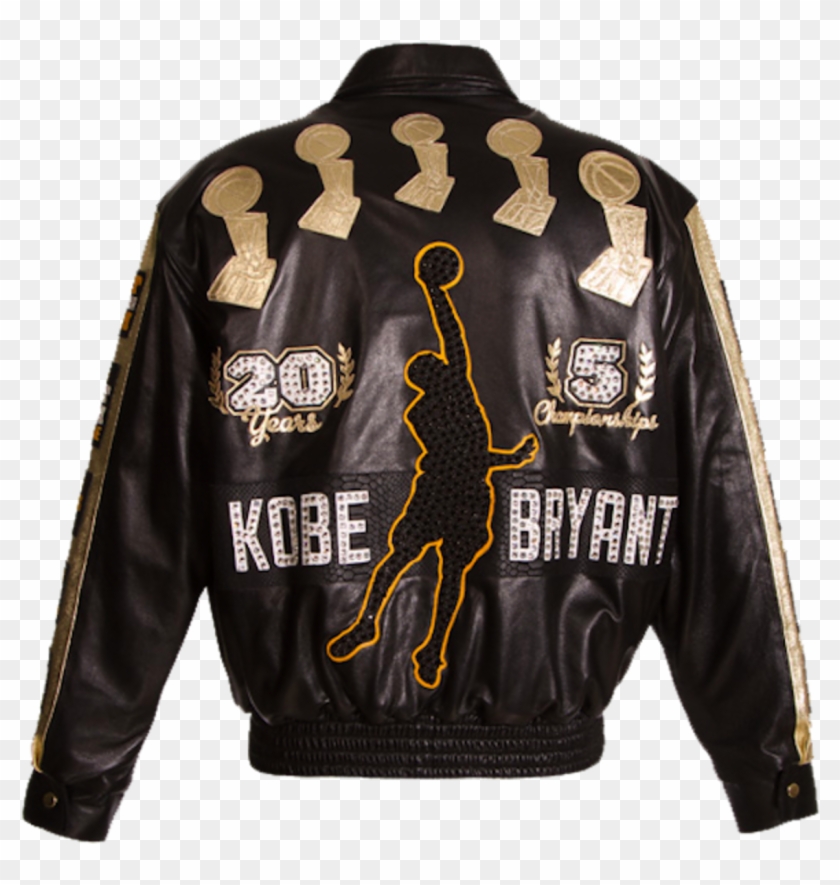 Kobe Bryant Jacket , Png Download - Lakers Letterman Jacket With Championships Clipart