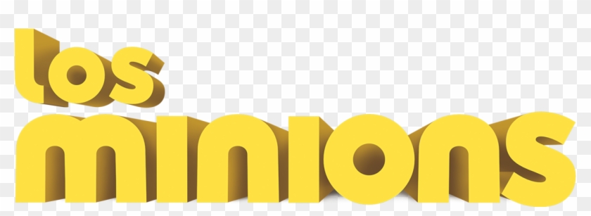 Los Minions - Minions Word Png Clipart