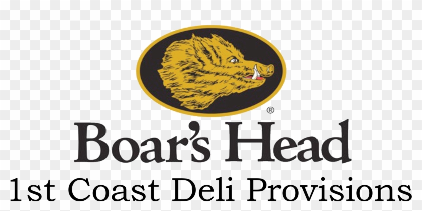 1st Coast Deli Provisions- Boar's Head An Official - Boar Clipart #5512691