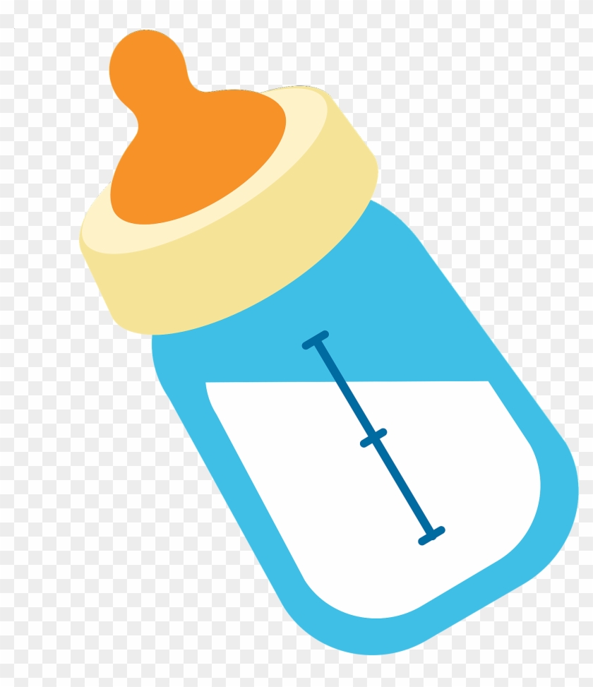 Baby Bottle Png Best Cartoon Food Litlestuff Ⓒ - Baby Shower Vector Png Clipart