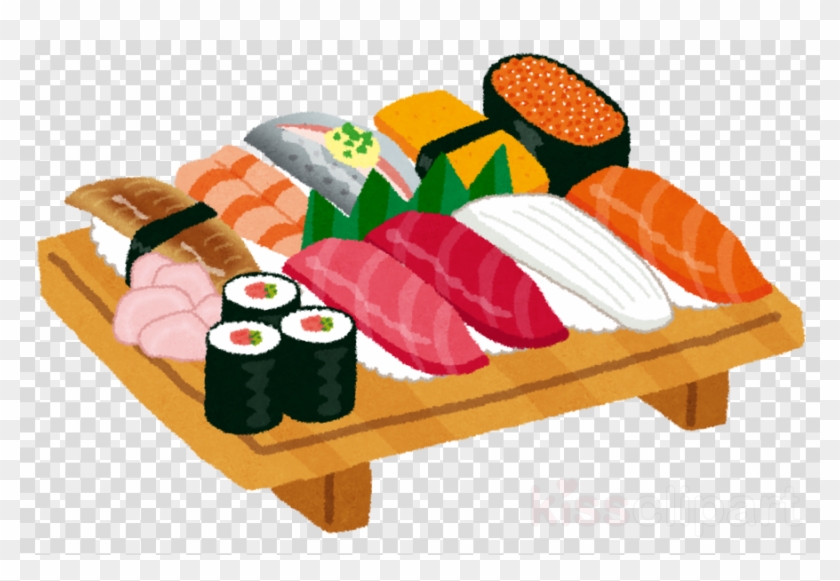 Sushi Clipart Aki Sushi Bar Drummondville Japanese - Sushi Clipart - Png Download #5513401