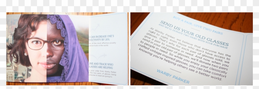 1) Warby Parker - Brochure Clipart #5513438