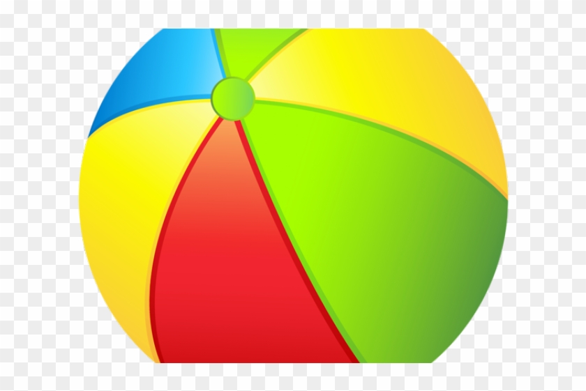 Party Clipart Beach Ball - Circle - Png Download #5513446