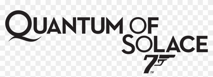 File - Quantumofsolace-logo - Svg - Quantum Of Solace Logo Png Clipart