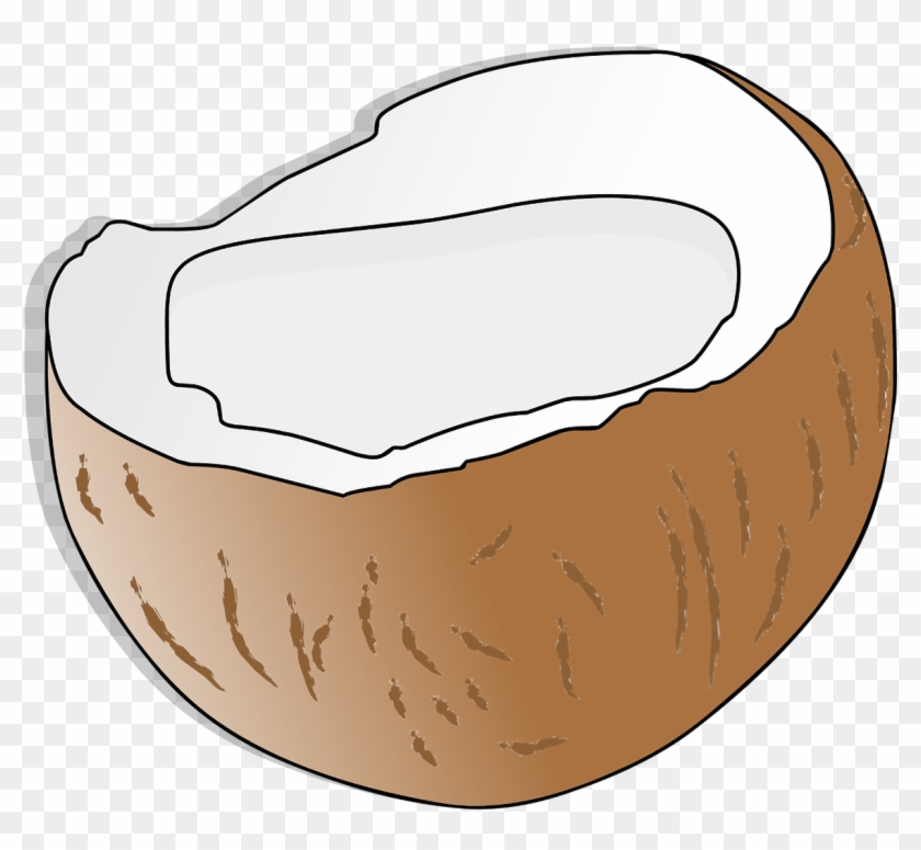 Coconut,coconut Oil,coconut - น้ำมัน มะพร้าว การ์ตูน Png Clipart