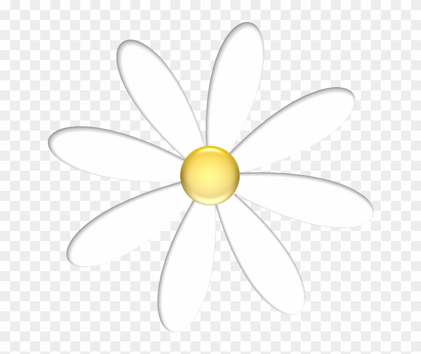 Daisy Clipart Nature Transparent - Paper Cutting Flower Easy - Png Download