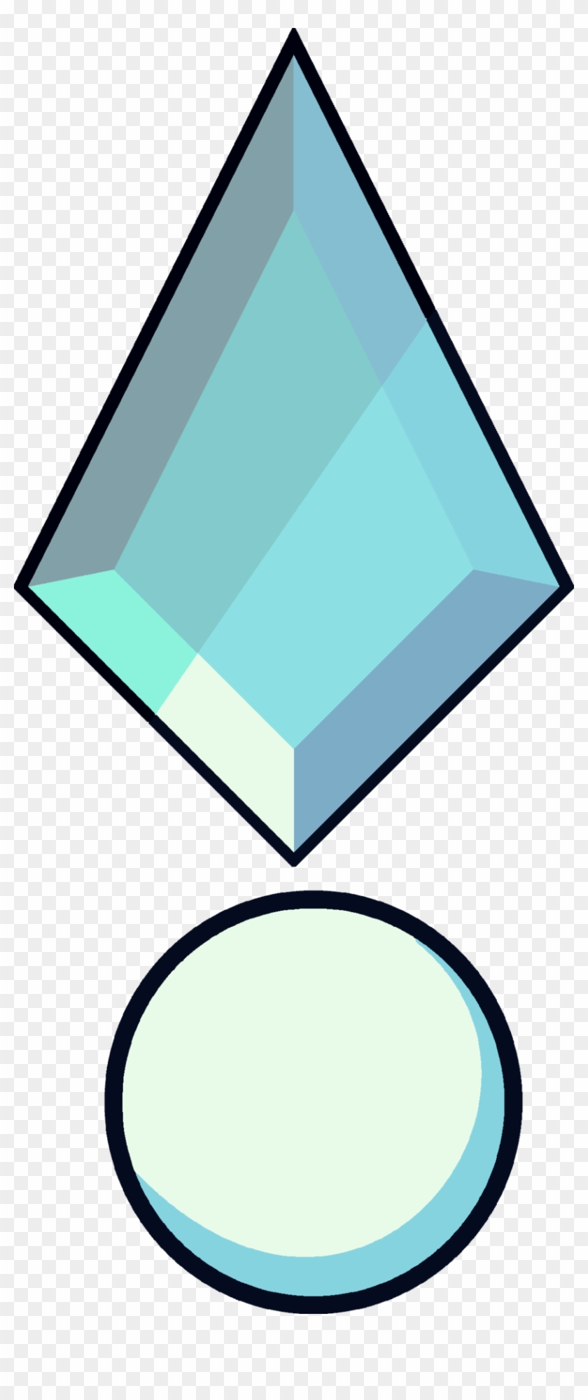 Blue Aura Quartz Clipart #5513755