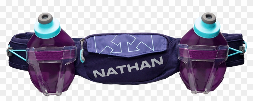 Nathan Sports Trail Mix Plus 2 Aura/blue - Nathan Trail Mix Plus Hydration Belt Clipart #5514198