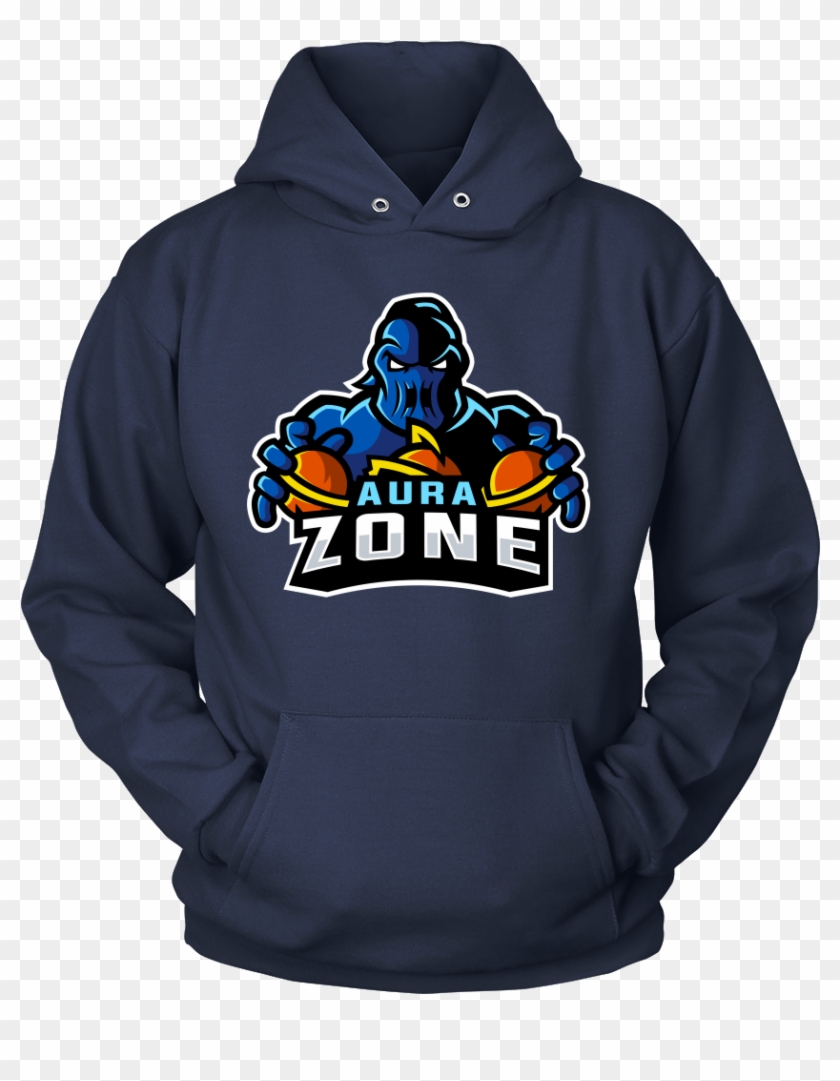 Aura Zone Logo Hoodie - T-shirt Clipart #5514492