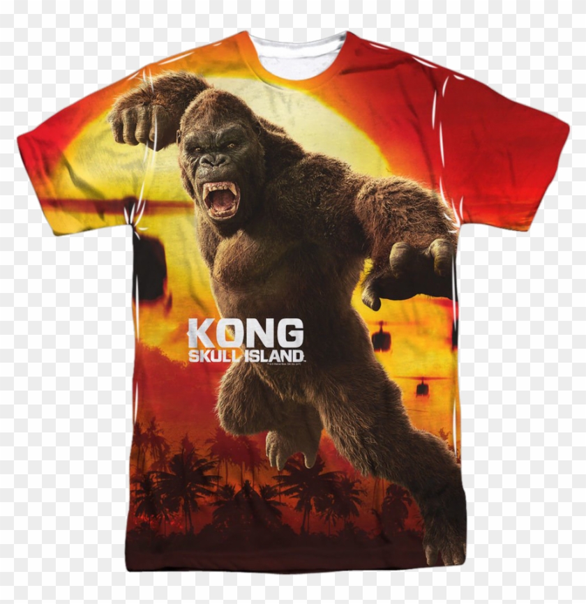 King Kong T Shirt Source - King Kong Skull Island Shirt Clipart #5514735