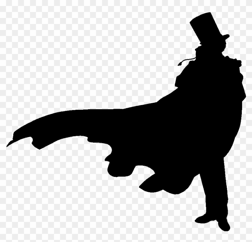 Kaito Kid Silhouette By Ekkoji - Kaito Kid Black Clipart #5515043