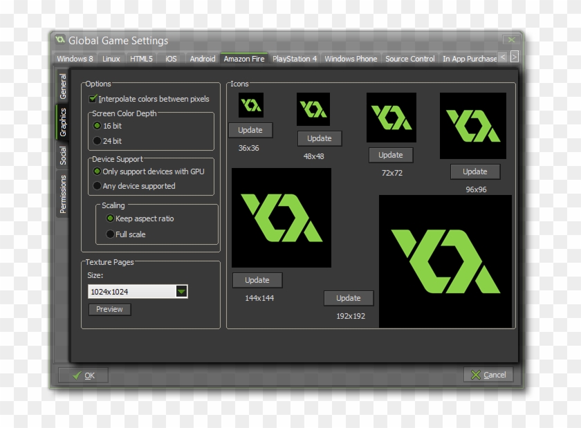 The Graphics Tab Has Three Sections To It - Gamemaker Splash Screen Size Clipart
