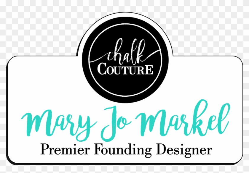 Chalk Couture Name Badge - Calligraphy Clipart