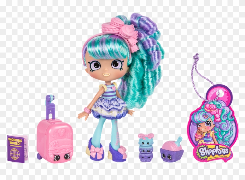 Shopkins Season 8 World Vacation - Shopkins Shoppies Macy Macaron Clipart #5515331