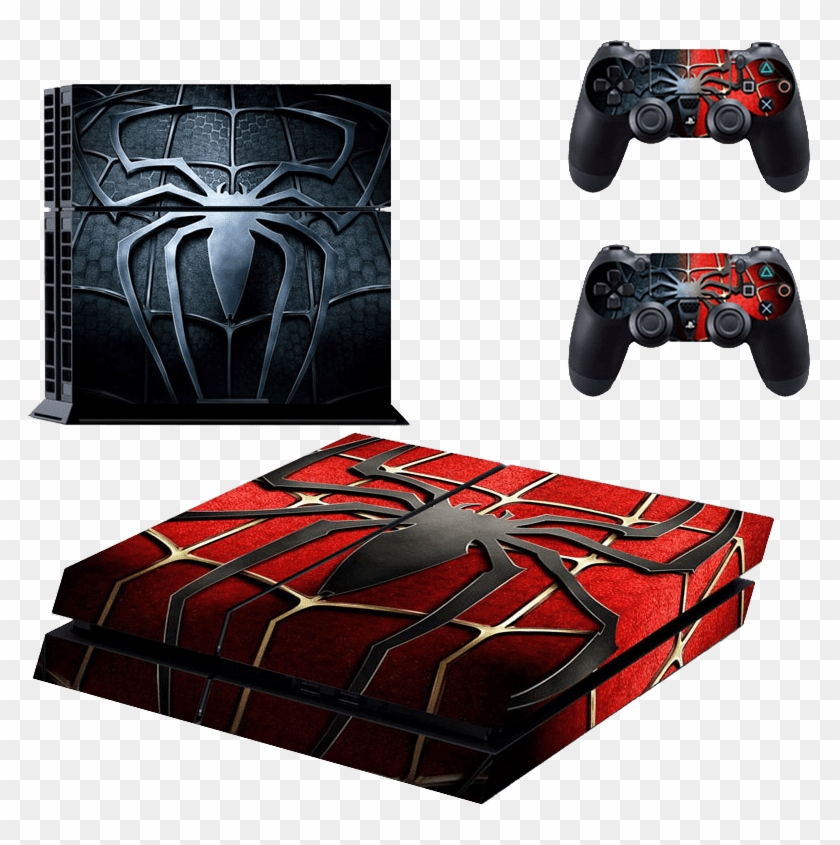 Ps4 Skin Spiderman Ps4 - Playstation 4 De Spiderman Clipart