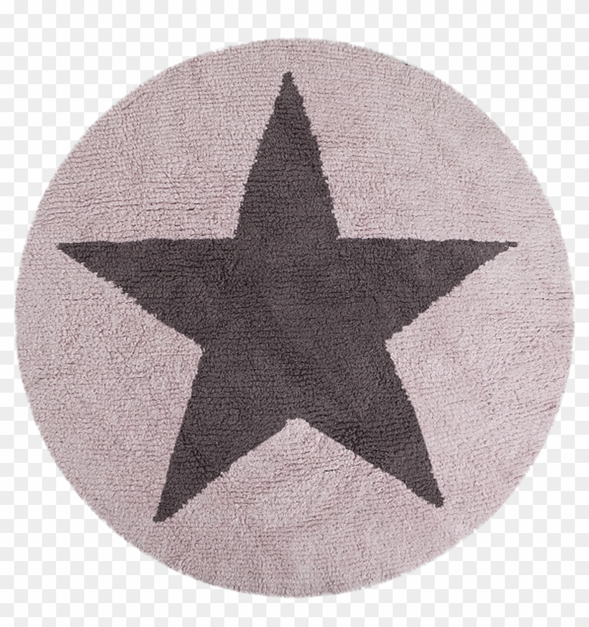 Reversible Round Star Pink - Christian Star Clipart