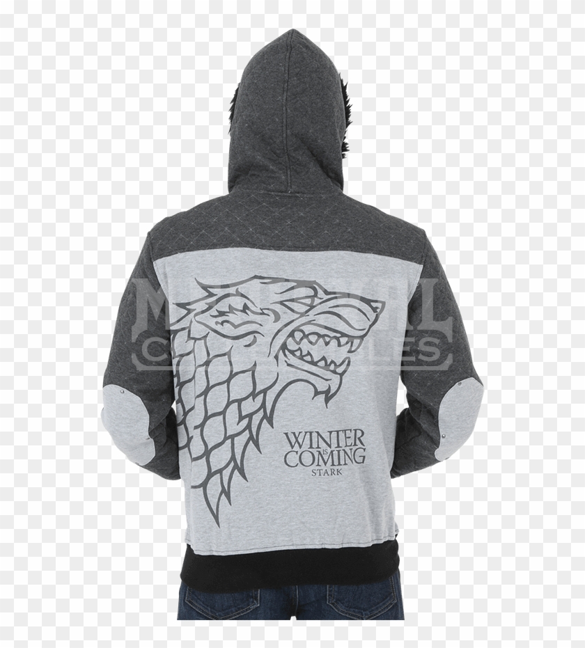 Item - House Stark Hoodie Clipart #5516075