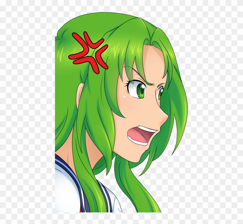 Yandere Simulator Midori X Yandere Dev , Png Download - Cartoon Clipart