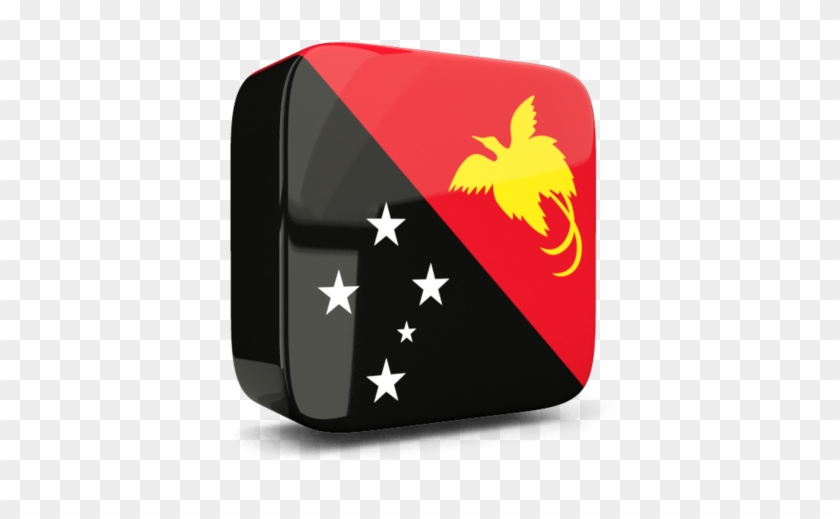 Papua New Guinea Flag 3d Clipart