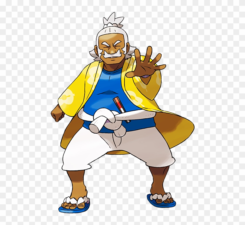 Hala , - Pokemon Sun And Moon Hala Clipart #5516369