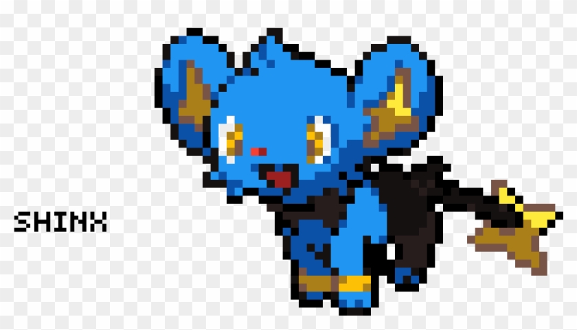 Shinx Perler Bead Pattern Clipart #5516710