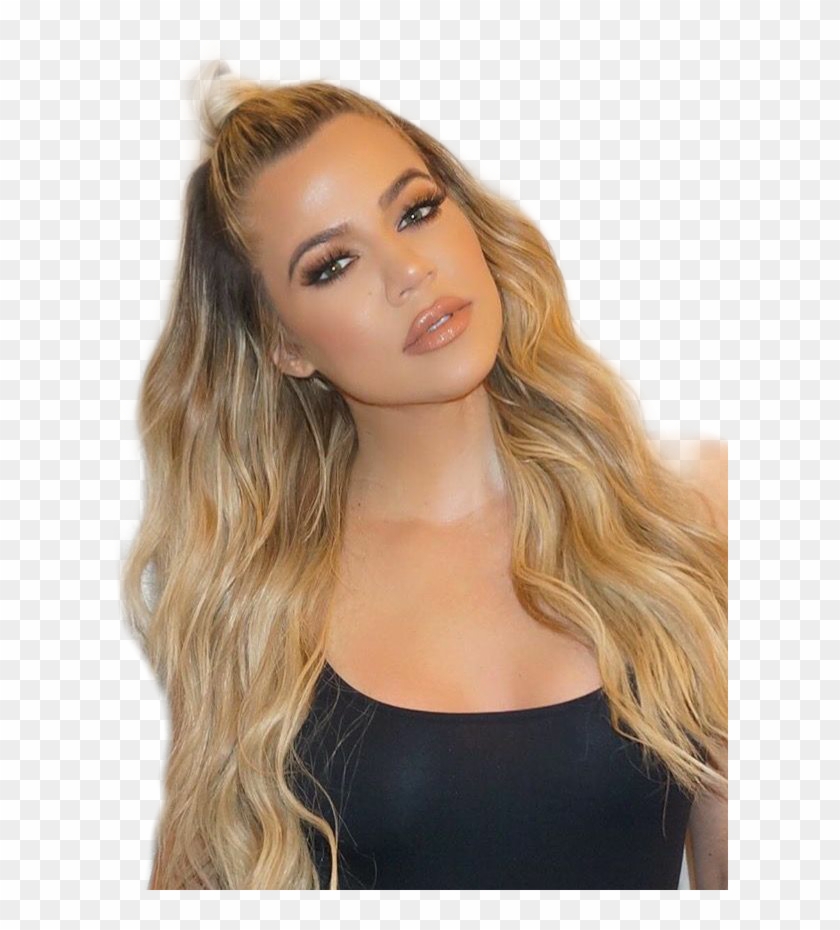 #kardashians #kardashian #khloekardashian #khloetristan - Khloe Kardashian Bun Hairstyle Clipart