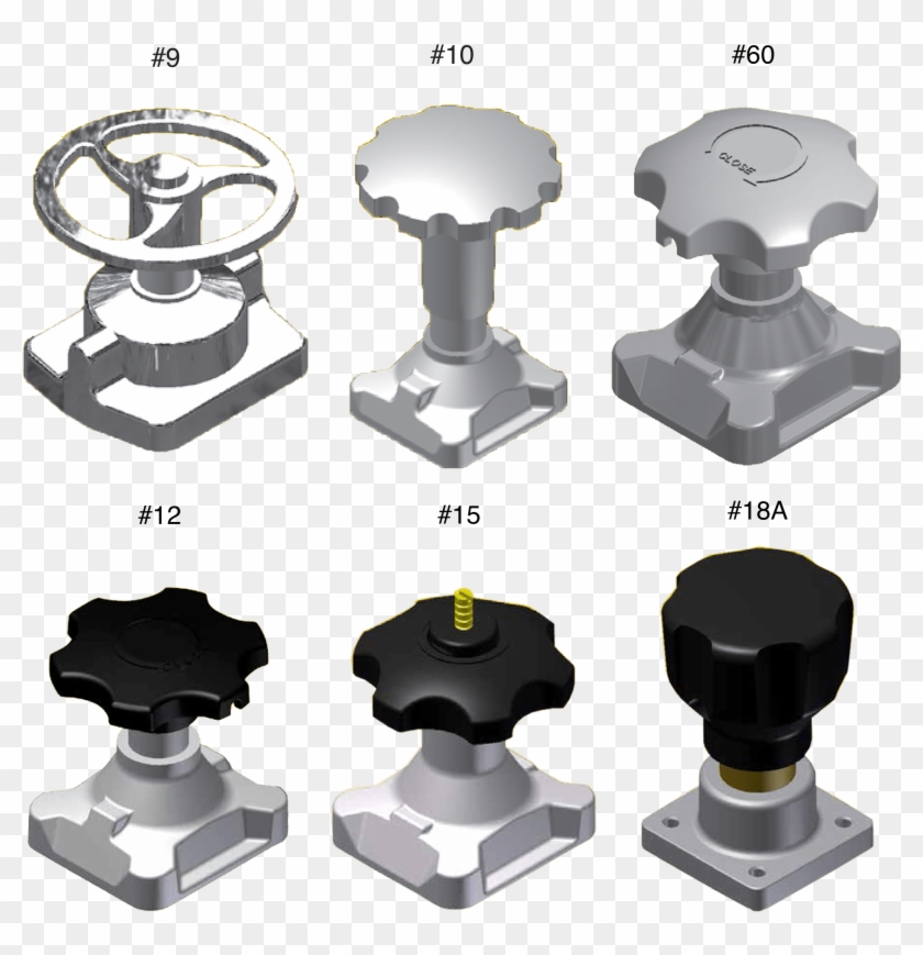 Top-flo® Bonnet Assemblies For Diaphragm Valves - Scale Clipart #5516956