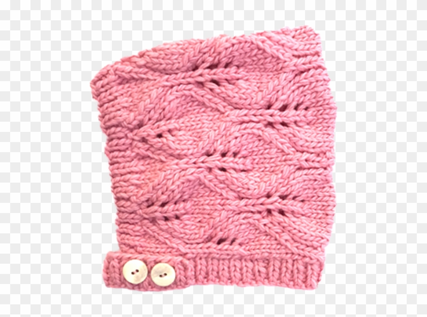 Berry Wool Bonnet - Knitting Clipart