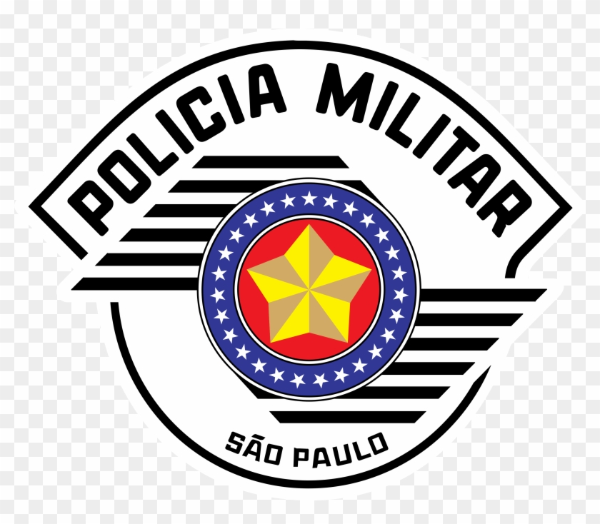 Policia Militar Sp Logo - Military Police Of São Paulo State Clipart