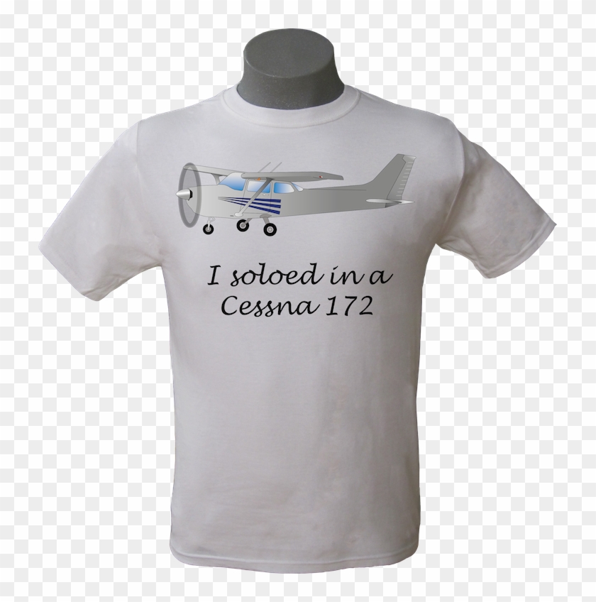 C172 White - Cessna Shirt Clipart