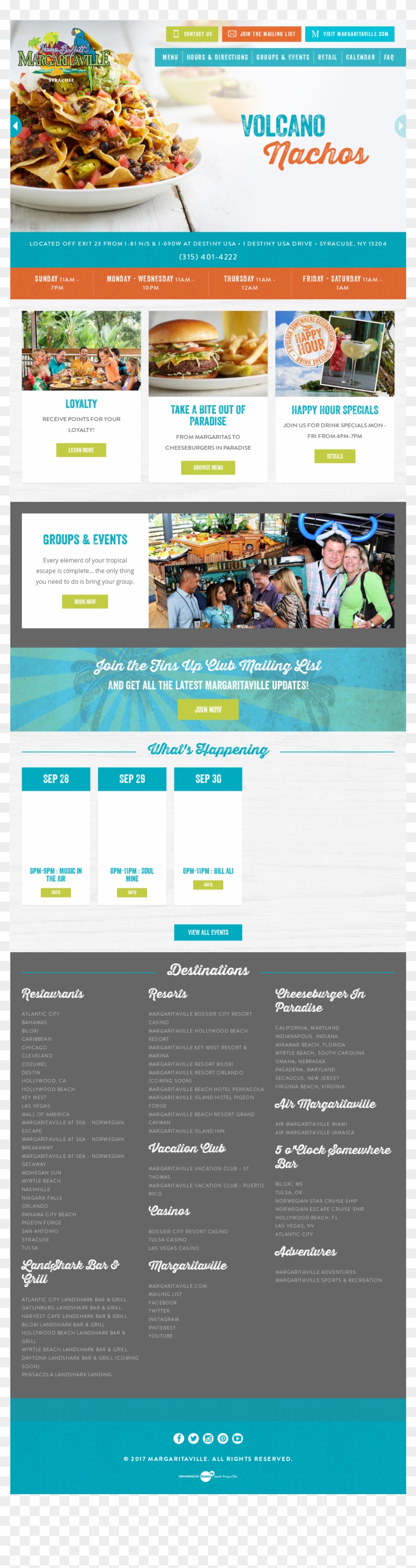 Margaritaville Syracuse Competitors, Revenue And Employees - Online Advertising Clipart