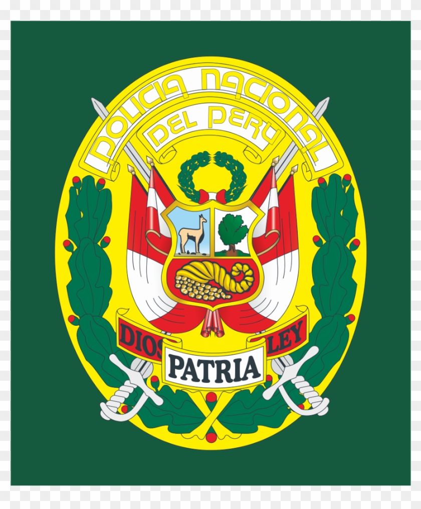 Escudo Policia Nacional Del Peru Logo Vector - La Policia Nacional Del Peru Clipart
