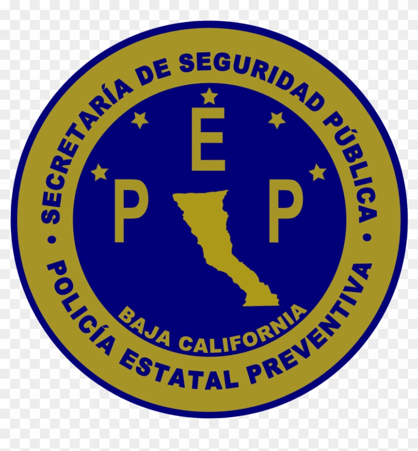 Logo Policia Estatal De Baja California - Baja California Clipart