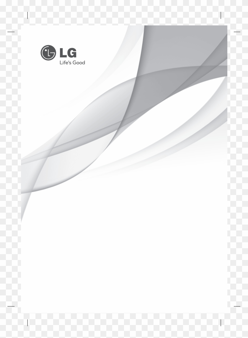 Owner's Manual - Lg Life's Good Clipart