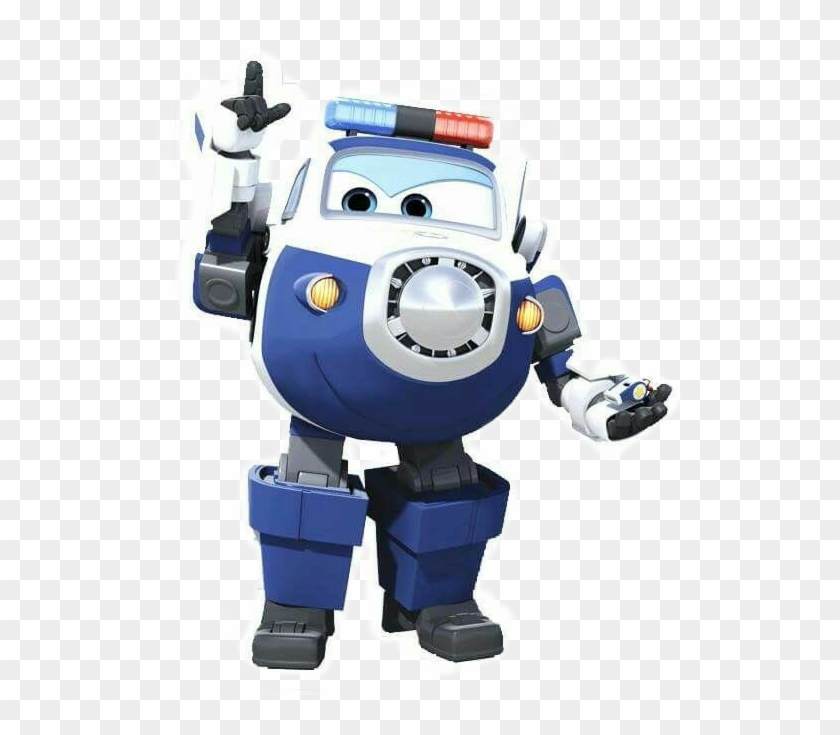 #policia - Super Wings Png Clipart