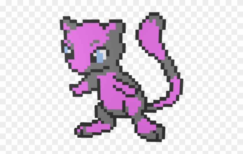You May Also Like - Shiny Mew Pixel Art Clipart #5519064