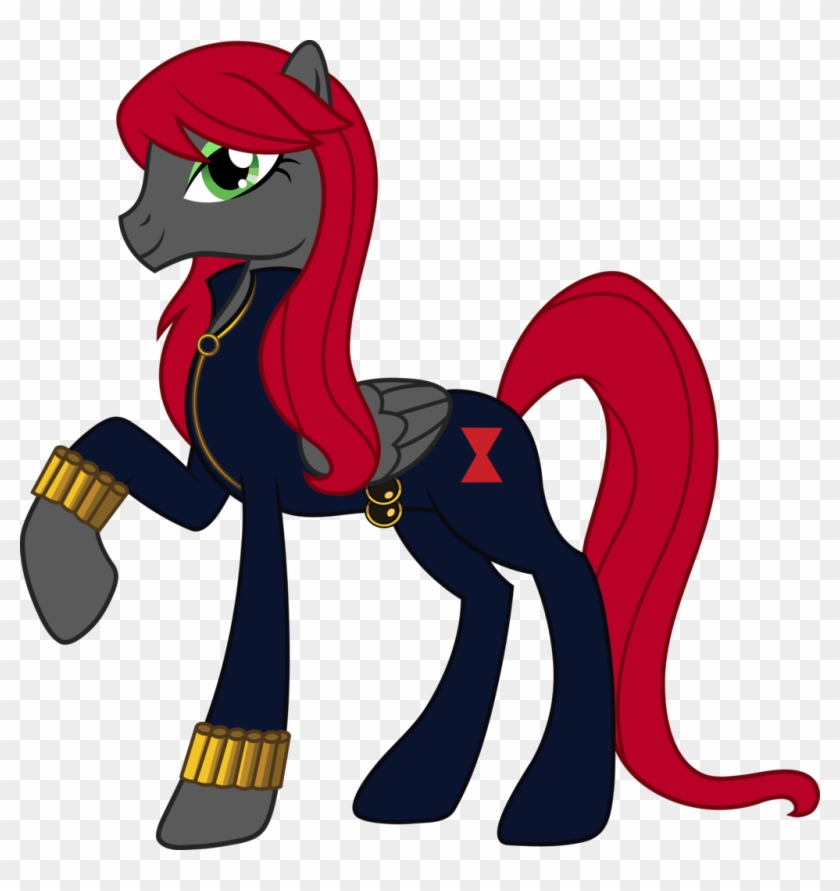 Avengers Black Widow Vector - Natasha Romanoff Mlp Clipart #5519972