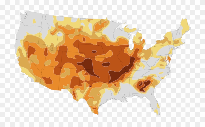 Clip Art Freeuse Stock Collection Of Records High - Worst Drought In Us History - Png Download
