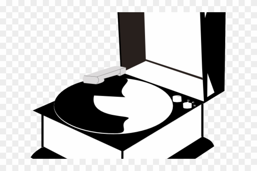 Record Player Clipart Clip Art - Png Download