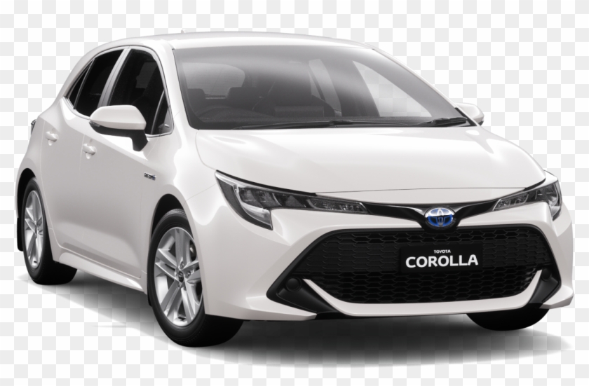 All Calculations Based On - White Toyota Corolla Hybrid Clipart