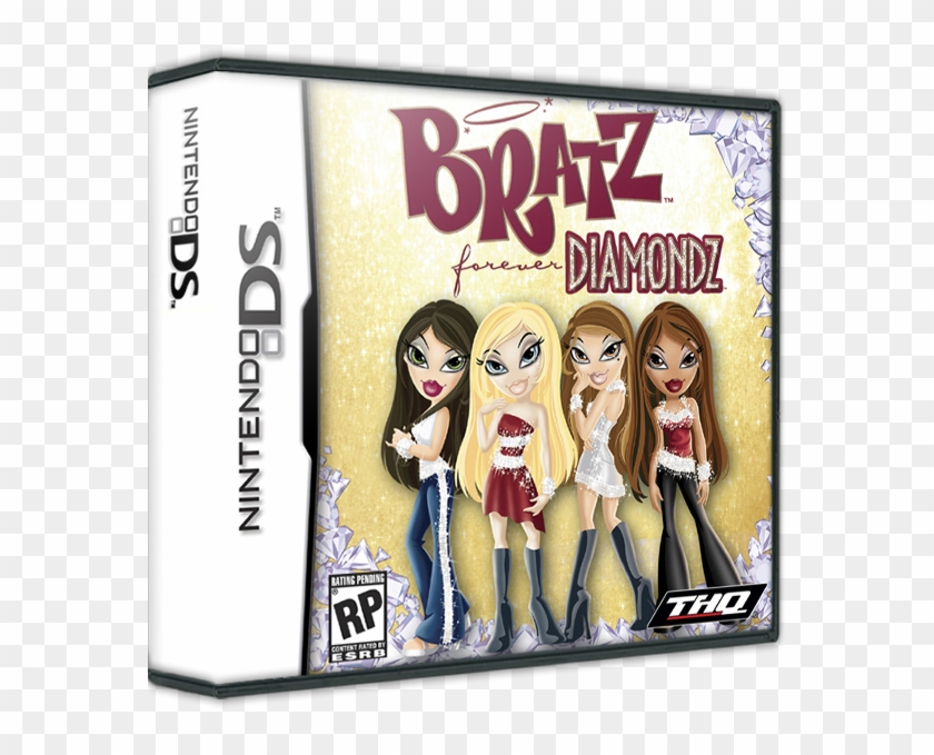 Forever Diamondz - Nintendo Ds Bratz Game Clipart