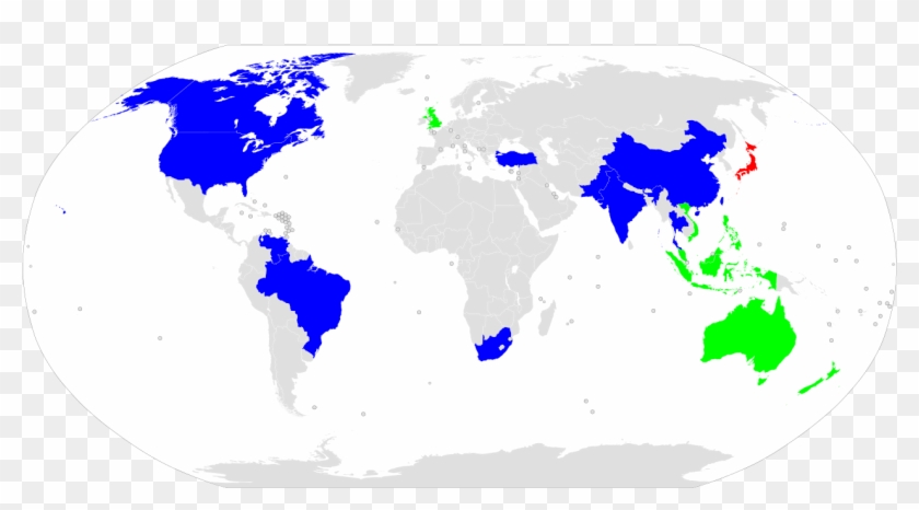 Toyota Corolla Production Map - Starbucks Over The World Clipart