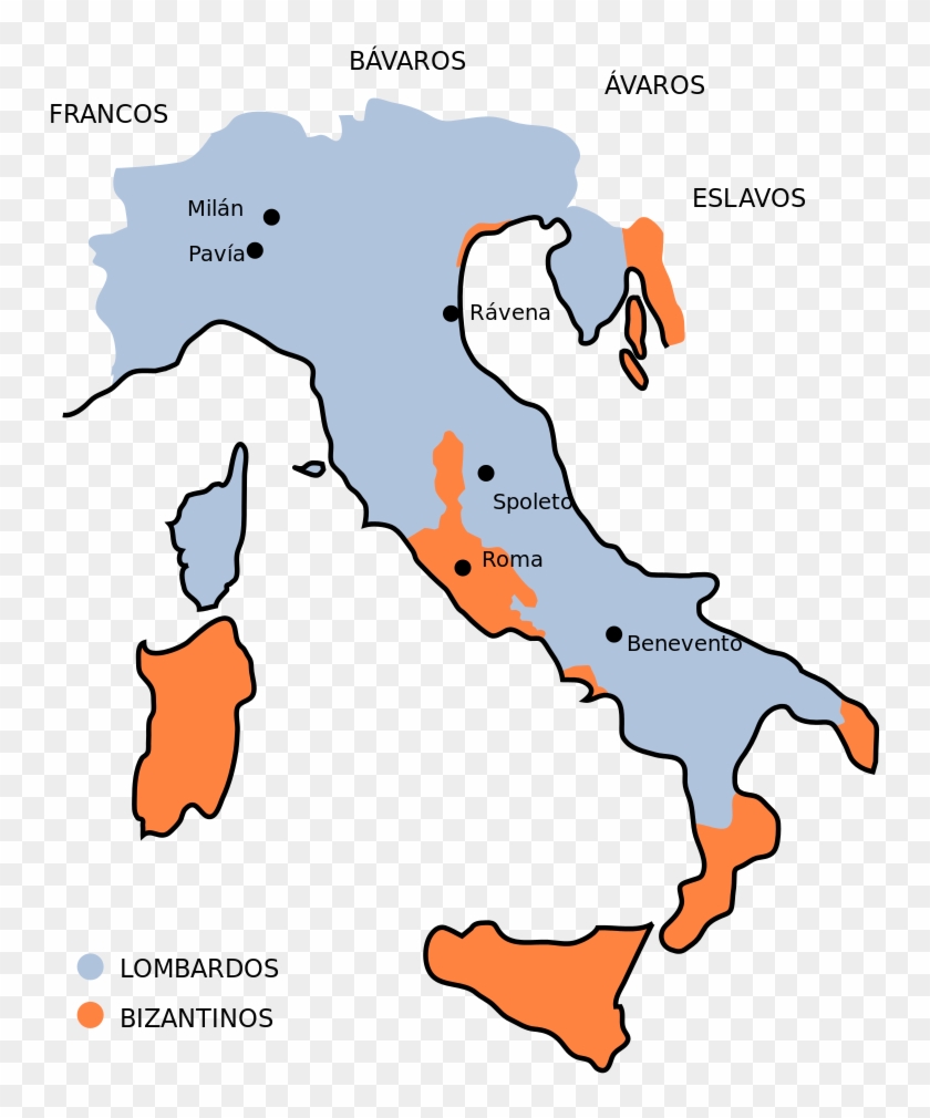 File - Aistulf's Italy-es - Svg - Papal State 8th Century Clipart #5520763