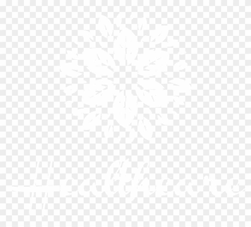 White Symmetry Black Pattern - African Daisy Clipart