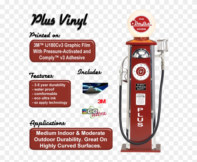 Also Known By The Brand Name Coroplast®, Is A Tough, - Standard Oil Gas Pump Clipart #5521299