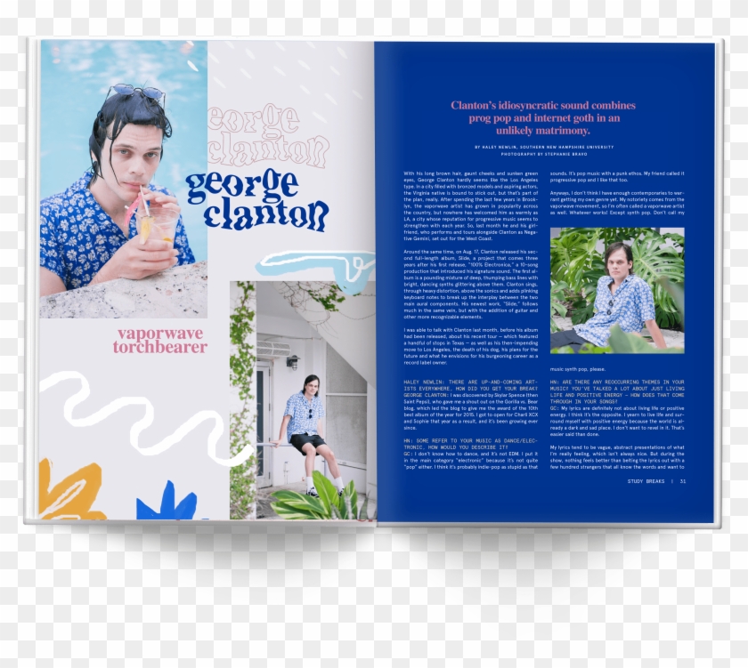 Magazine And Website Featuring Student-produced Content - Flyer Clipart #5521328