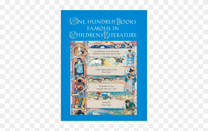 One Hundred Books Famous In Children's Literature - Banner Clipart #5521360